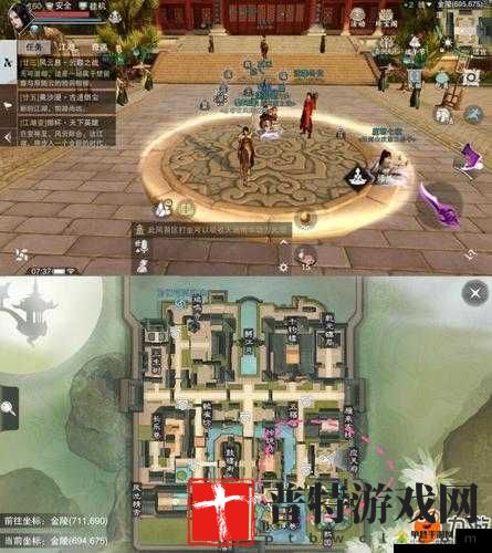 楚留香手游云梦打坐位置详细解读 微澜居与龟虽寿为重点