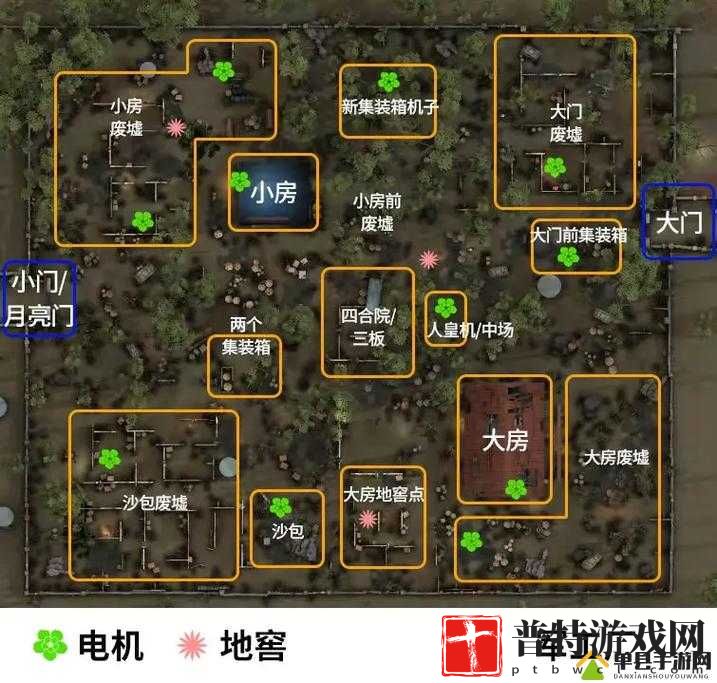 第五人格军工厂逃生门位置寻找技巧