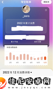 一年的淘宝人生账单在哪里看