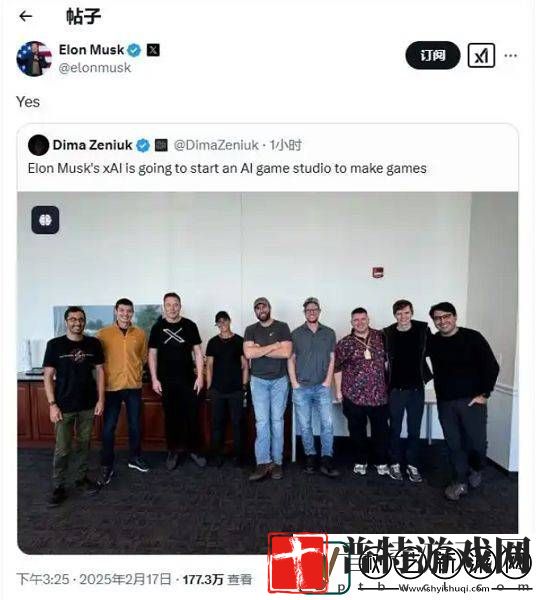 马斯克真要重塑游戏圈“让游戏再次伟大”不只是说说而已