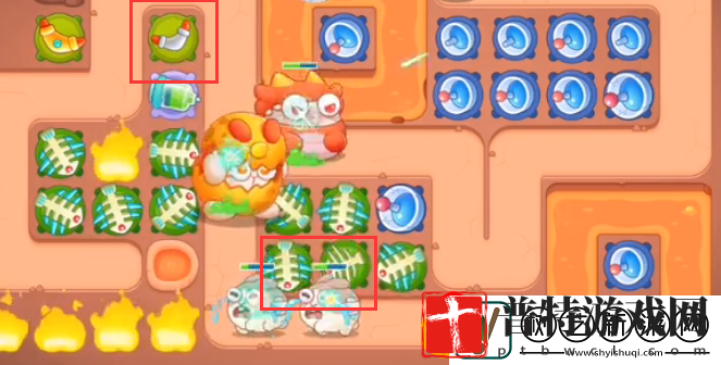 保卫萝卜4饿龙传说第40关怎么玩