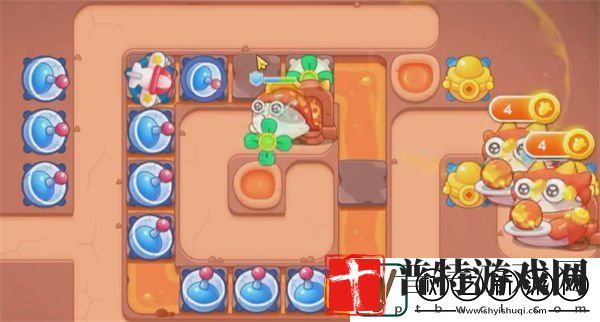 保卫萝卜4饿龙传说第38关怎么玩